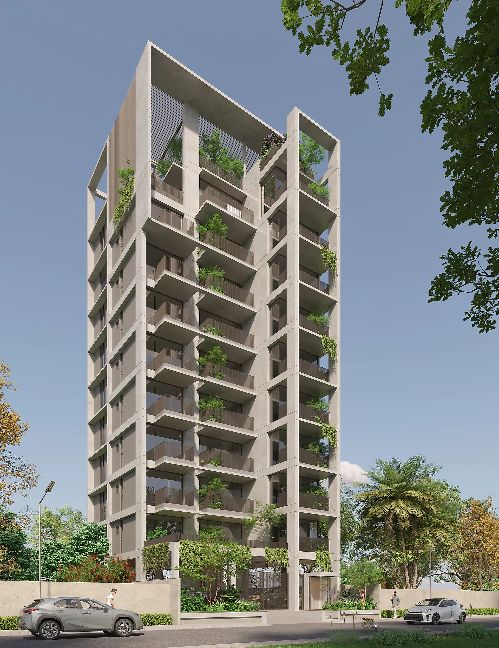Crown Castle Project Cover - Architecture Project by Design Unit Architects, Dhaka, Bangladesh