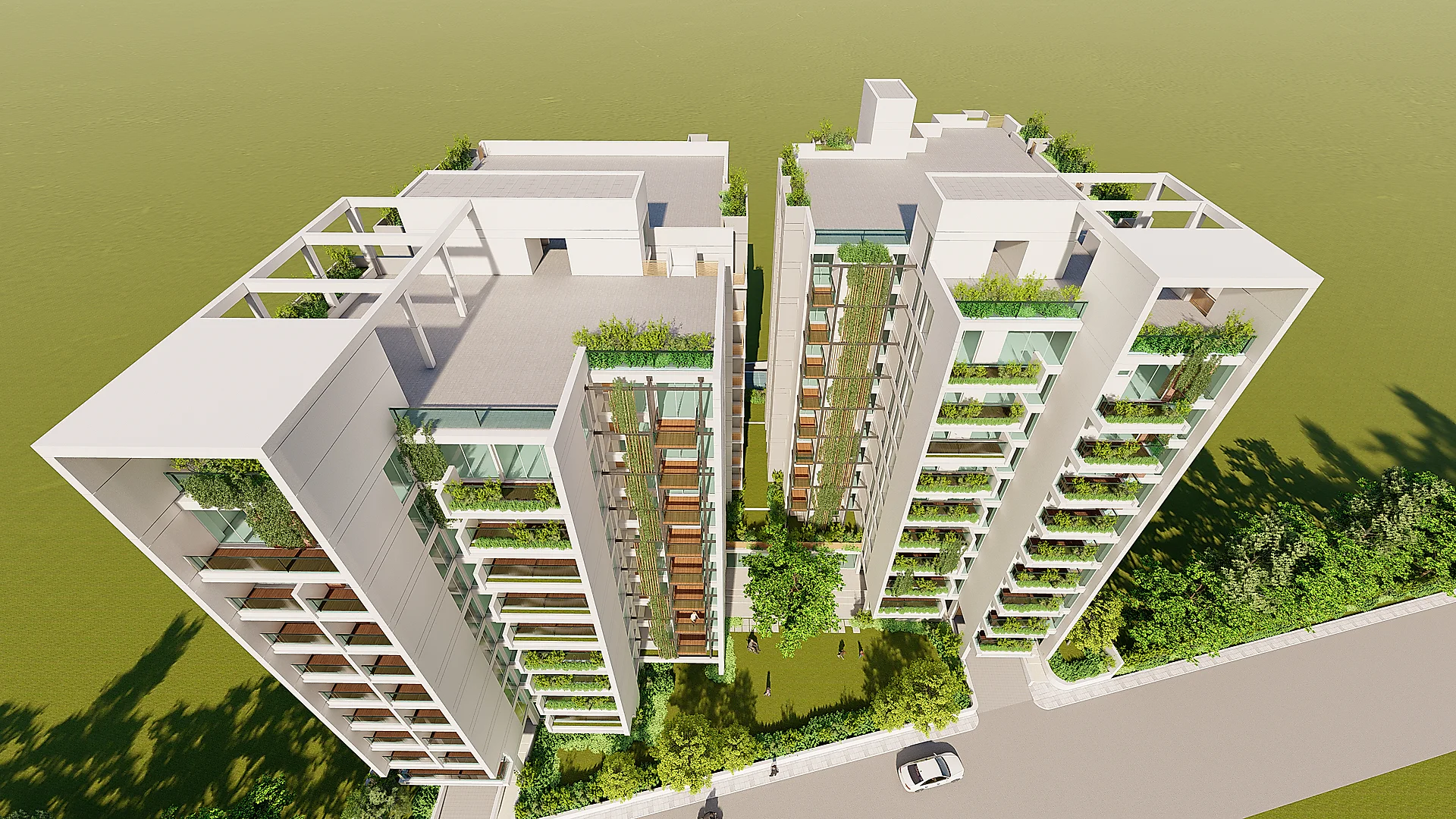 Uttara Apartment Complex Project Cover - Architecture Project by Design Unit Architects, Dhaka, Bangladesh